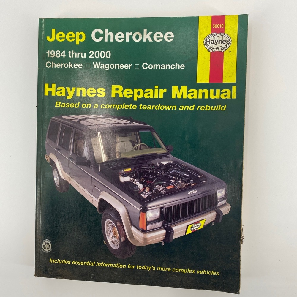 Haynes Jeep Cherokee Wagoneer Comanche Repair Manual 1984-2000 50010 Paperback